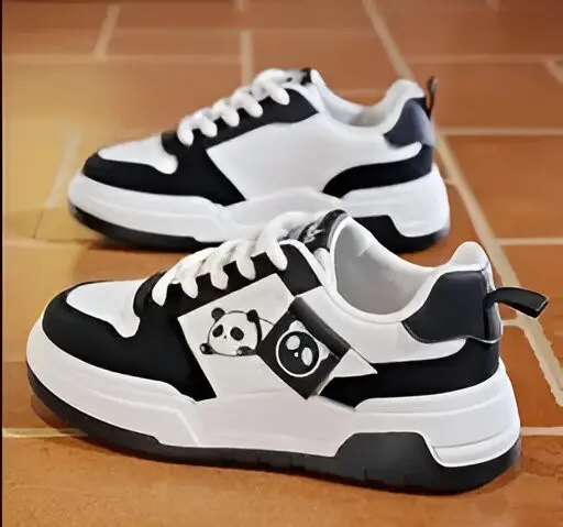 Black Teddy Casual Sneakers
