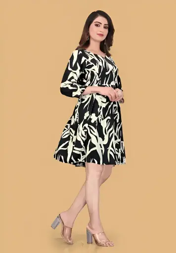 Women Floral Print Maxi Dress