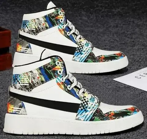 Latest Stylish Casual Party Wear Sneakers For Men & Boy(White)