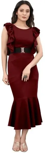 Women's New Bodycon Western Party Dress